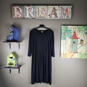 Zen Knits Black Lagenlook Dress XL